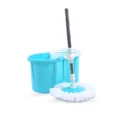 Comfort Clean Spin Mop Set - With Plastic Spinner 360-Degree with Microfiber Mop Head
