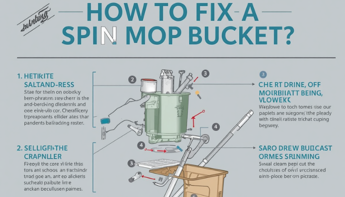 How to Fix Spin Mop Bucket