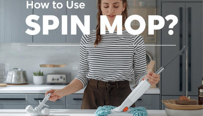 How to Use Spin Mop